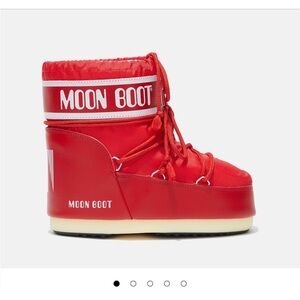 Crimson Red Moon Boots